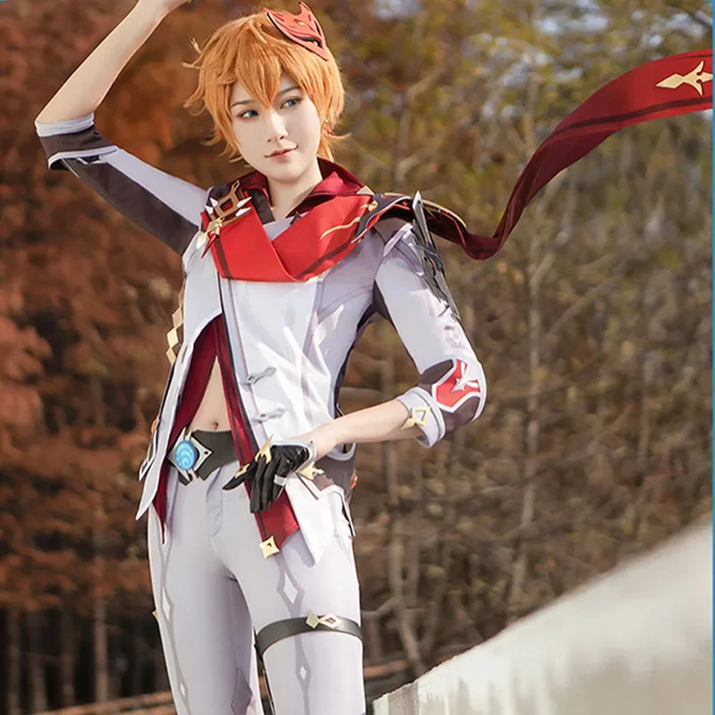 Party Games Youtube - Costume Cosplay Tartaglia di Genshin Impact