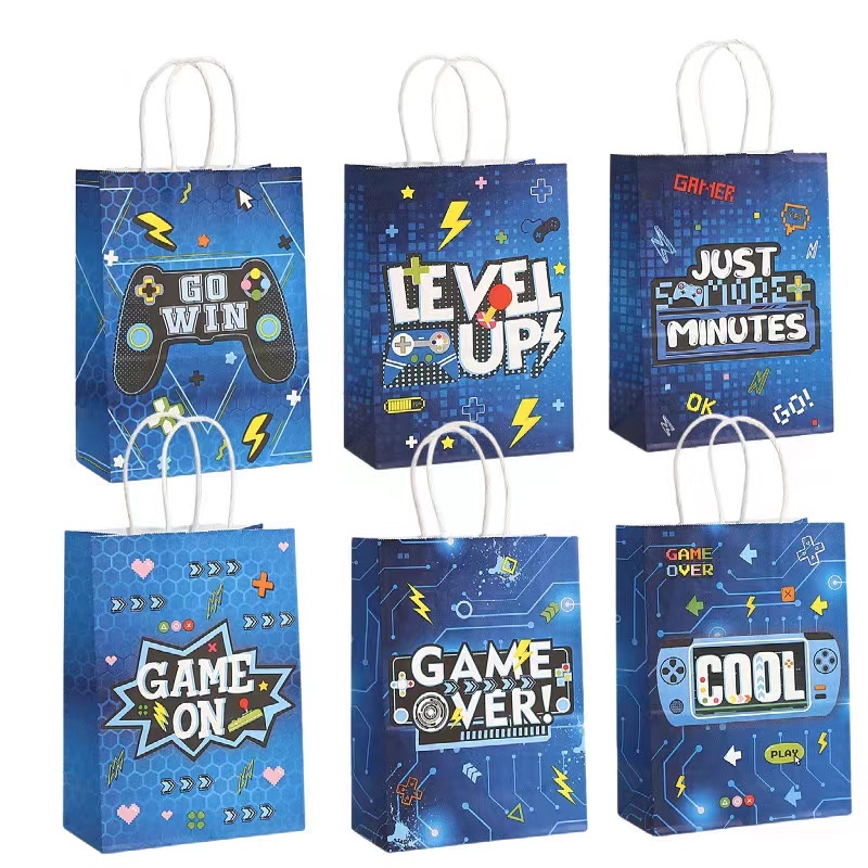 Party Games Easter - 6/24 pezzi videogioco su tema sacchetto