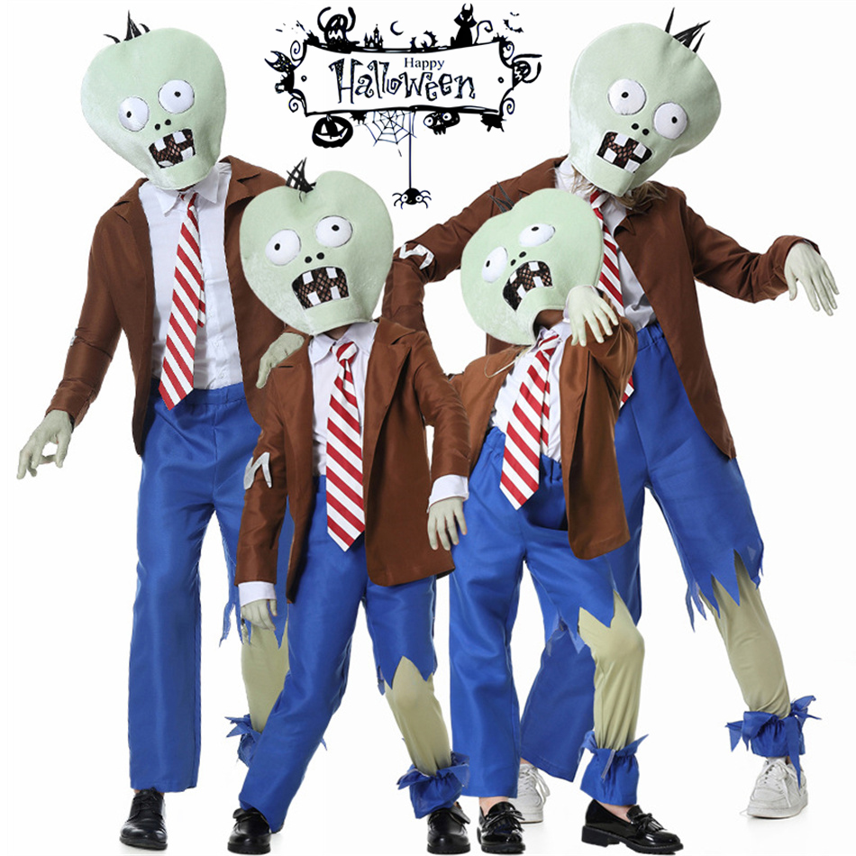 Zombie Party Games For Adults - Ragazze Ragazzi Halloween Cosplay Pianta Zombie