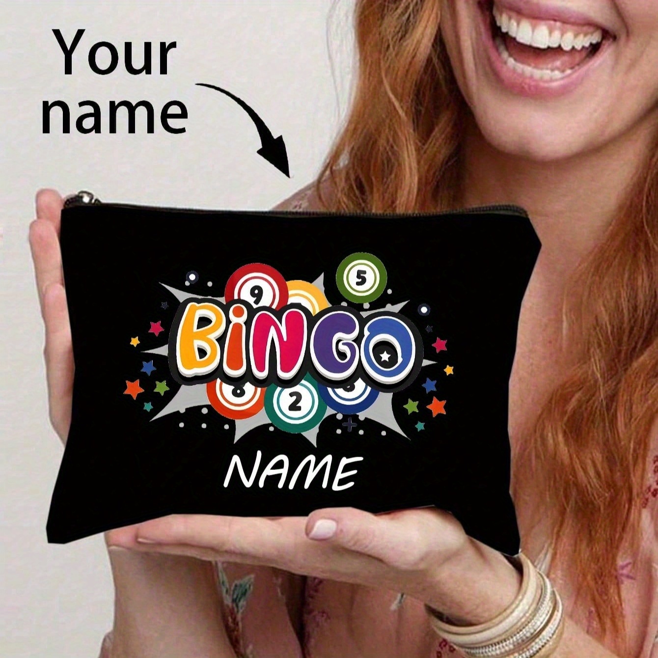 Party Games Name - Borsa tote personalizzata per il gioco