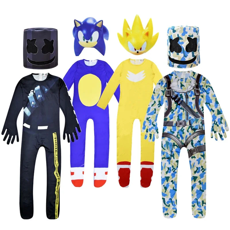 Party Games Popular - 2026 Halloween Ragazzi Marshmello DJ Maschera