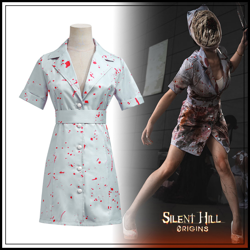 Zombie Party Games For Adults - Costume da Infermiera di Silent Hill