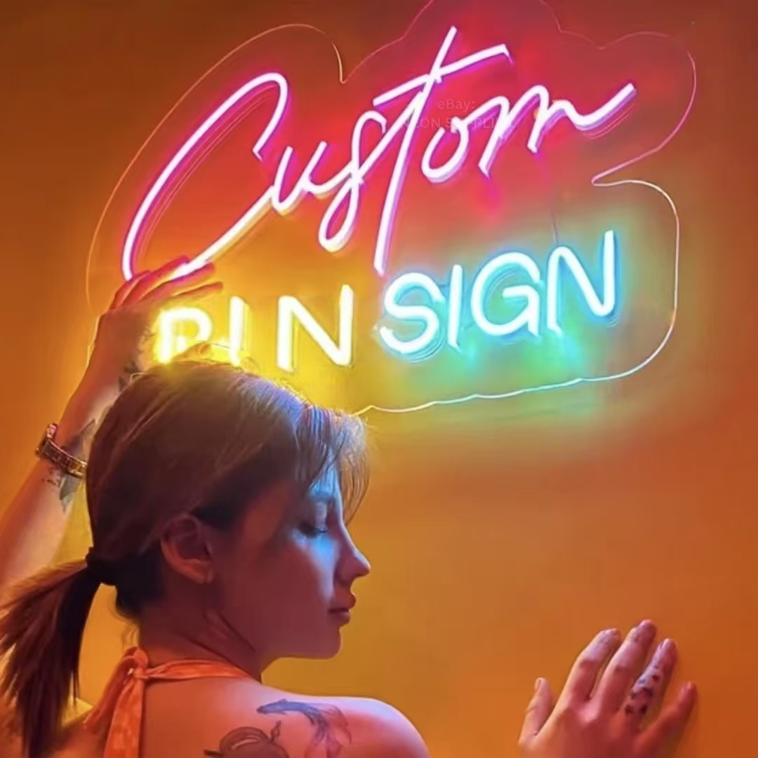 Party Games Name - Insegna al Neon Personalizzata, Luce LED