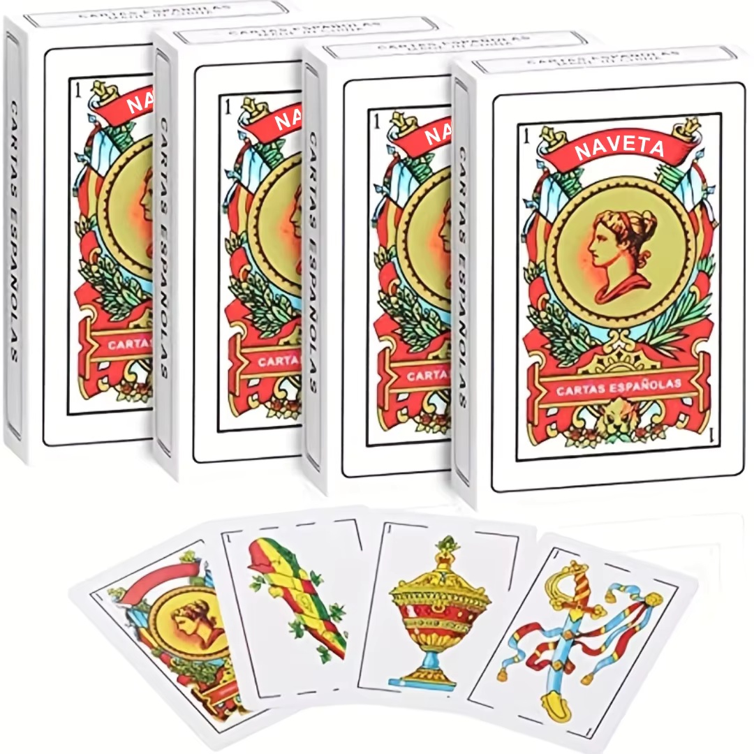 Party Games In Spanish - 1 mazzo di autentici carte da