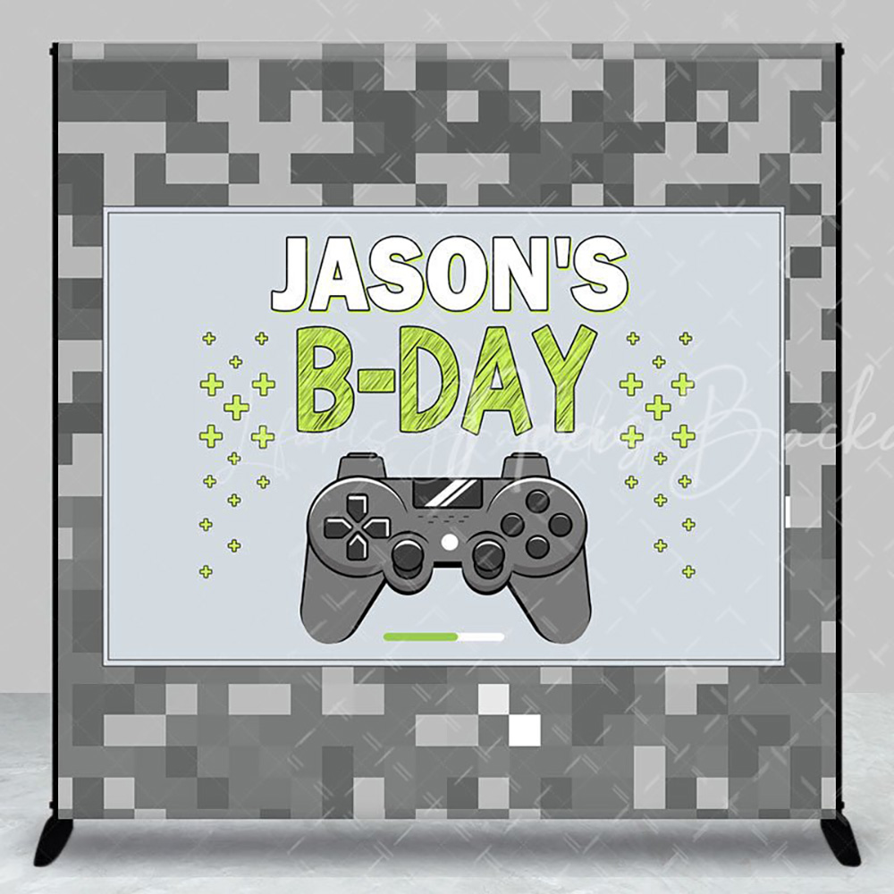 Party Games Name - Sfondo di compleanno con nome personalizzato