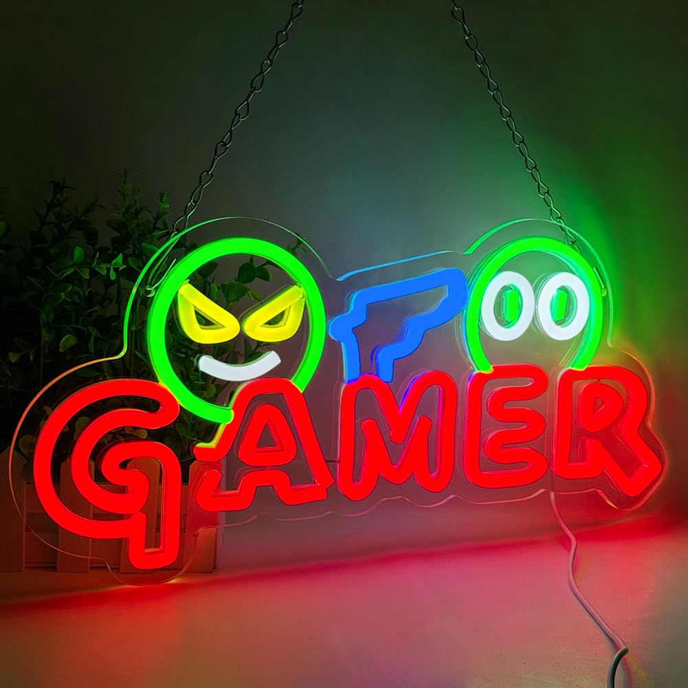 Insegna al Neon LED per Gamer, - Party Games Easter recensione e prezzo