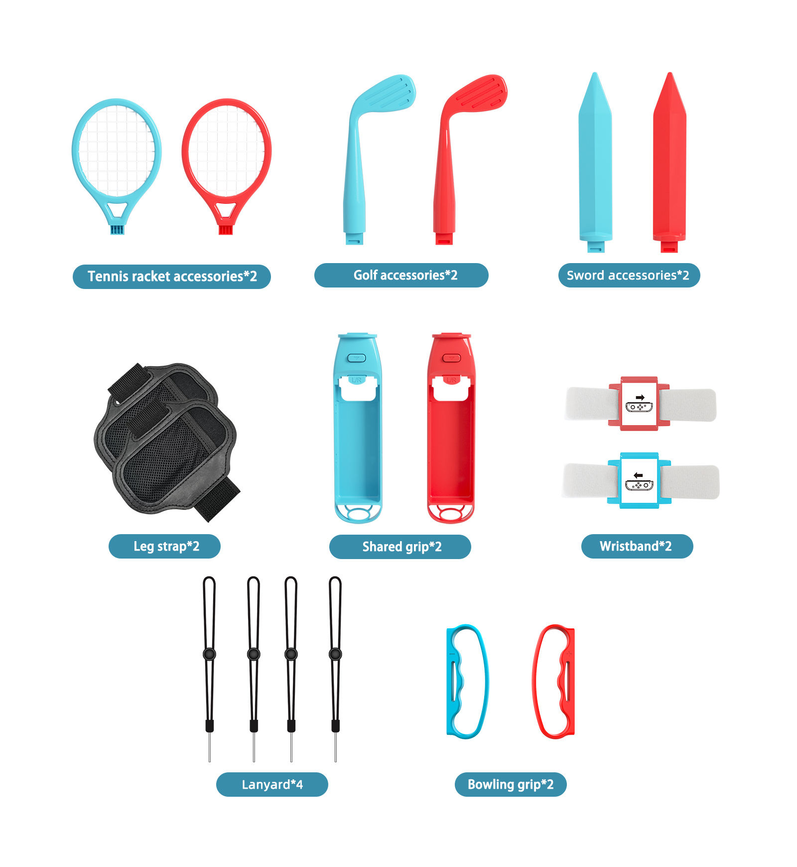 Kit di accessori 18 in 1 per g - Party Games Switch 1 recensione e prezzo