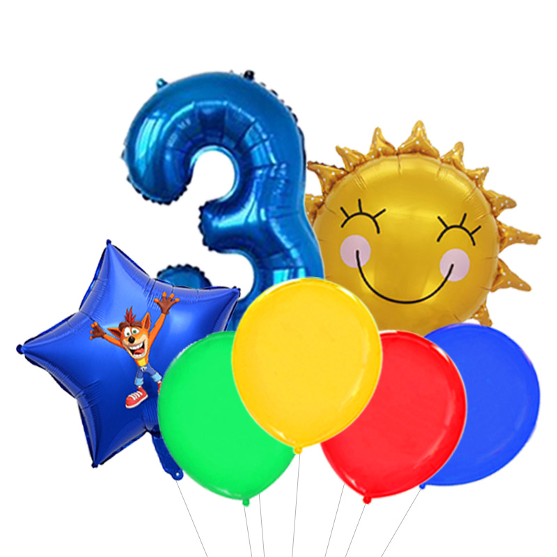 Palloncini in foil Crash Bandi - Party Games Popular recensione e prezzo
