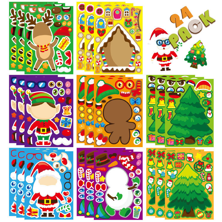 Adesivi Puzzle Natalizi Kawaii - Party Games Instagram recensione e prezzo