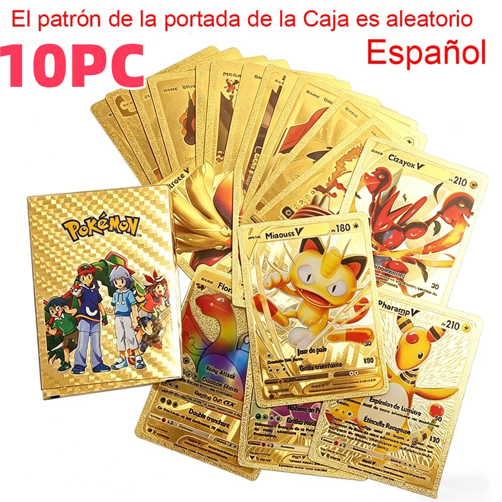 5/10 Pezzi Carte Pokémon Vmax  - Party Games In Spanish recensione e prezzo