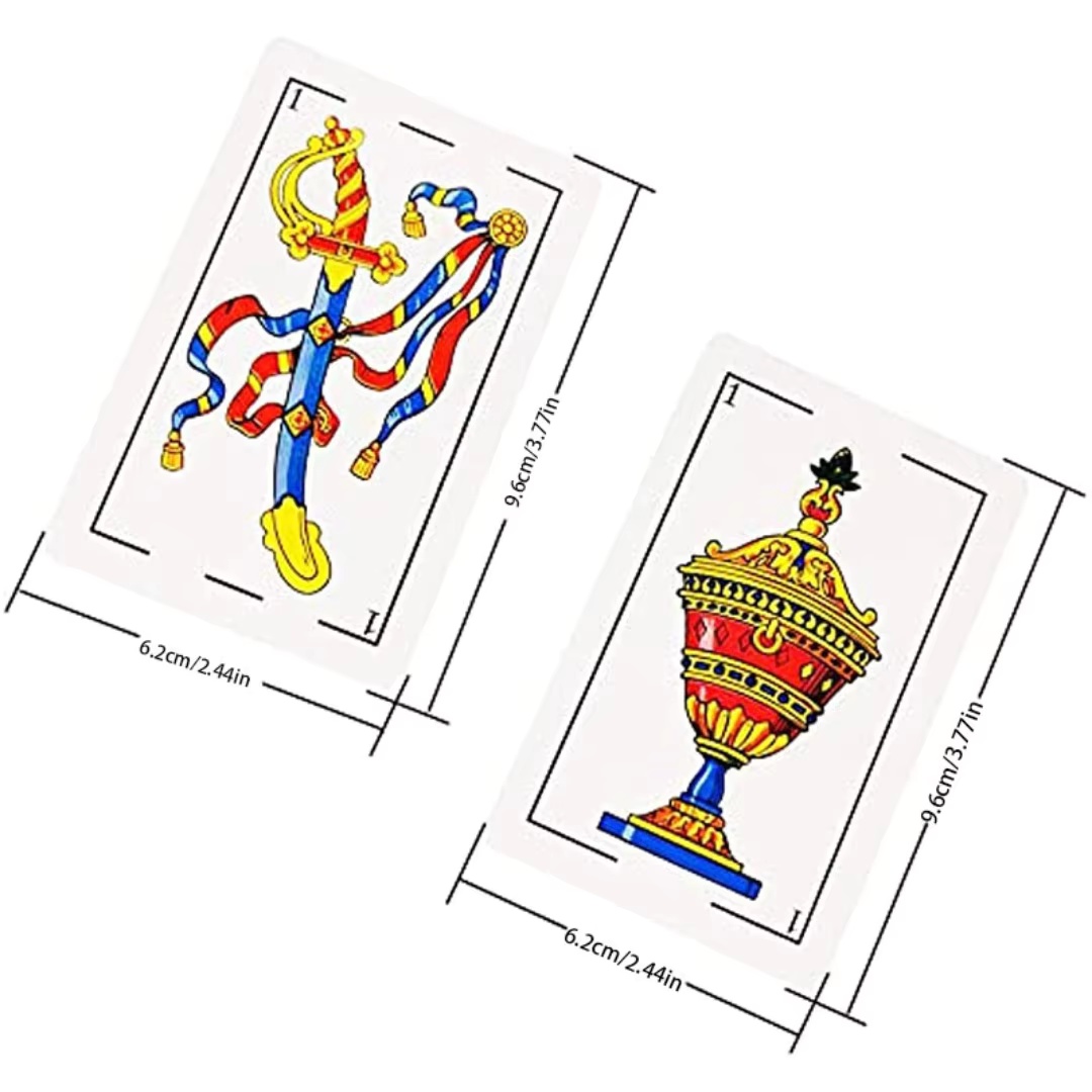 1 mazzo di autentici carte da  - Party Games In Spanish recensione e prezzo