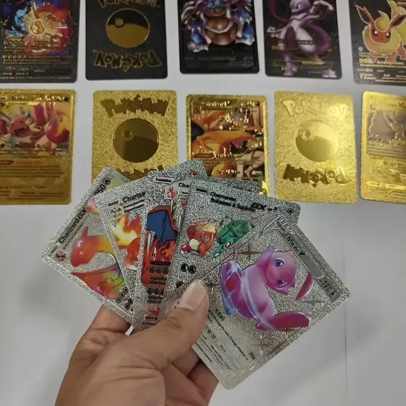 Carte Pokémon in lamina d'oro  - Party Games In Spanish recensione e prezzo